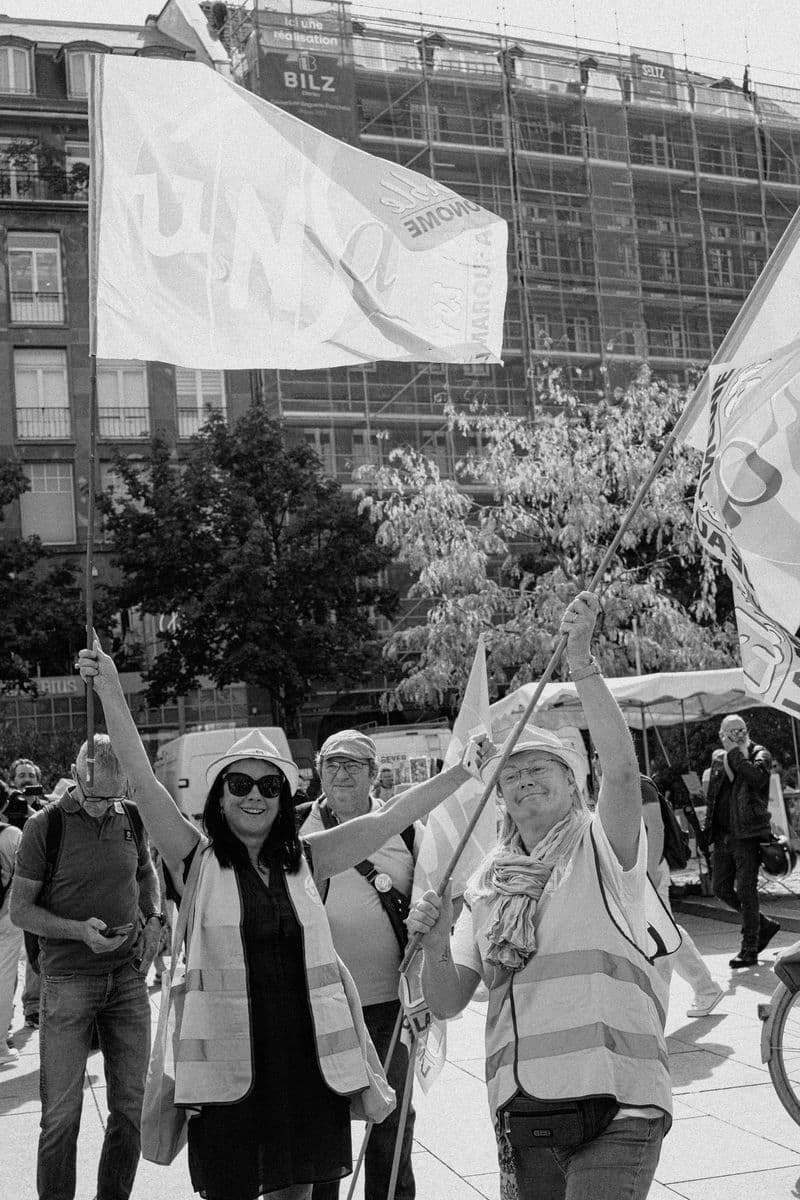Manifestation Fonction Publique - Strasbourg 01 — photo d'événement à Strasbourg