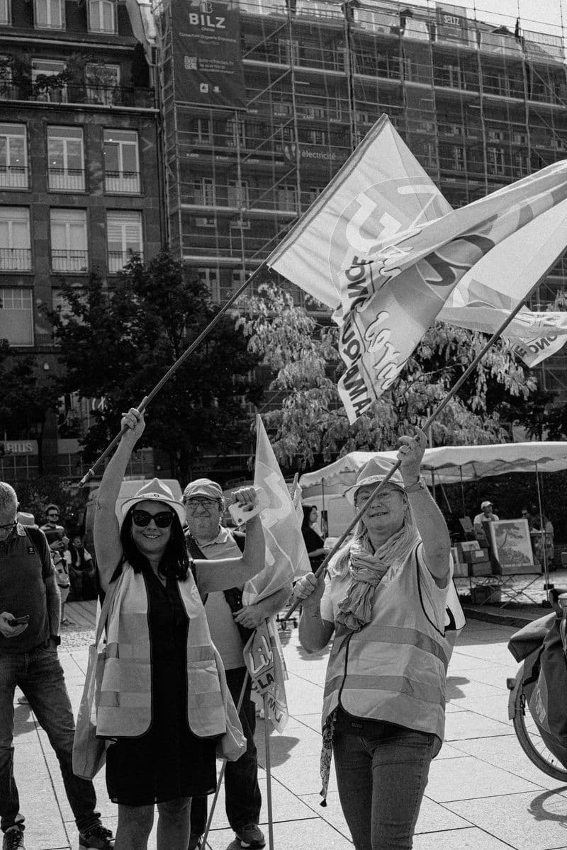 Manifestation Fonction Publique - Strasbourg 02 — photo d'événement à Strasbourg