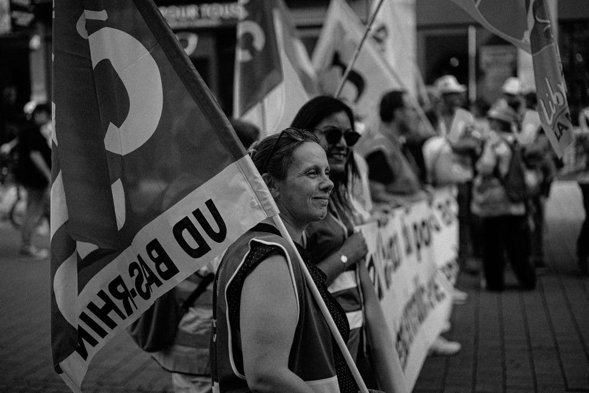 Manifestation Fonction Publique - Strasbourg 10 — photo d'événement à Strasbourg