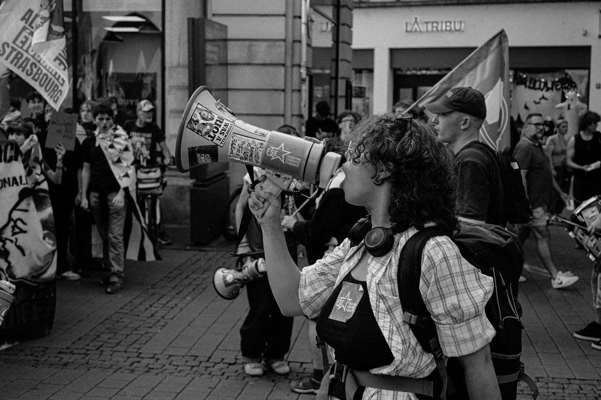 Manifestation Fonction Publique - Strasbourg 14 — photo d'événement à Strasbourg
