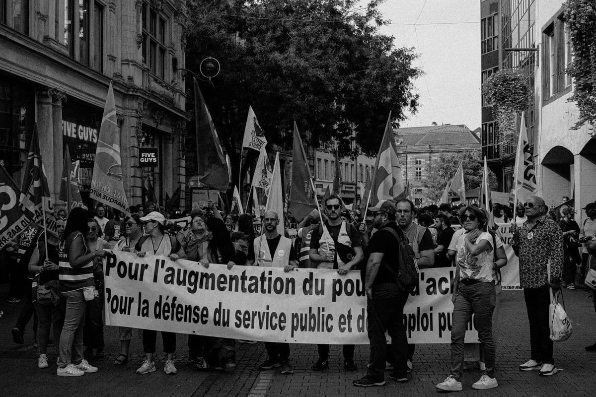 Manifestation Fonction Publique - Strasbourg 19 — photo d'événement à Strasbourg