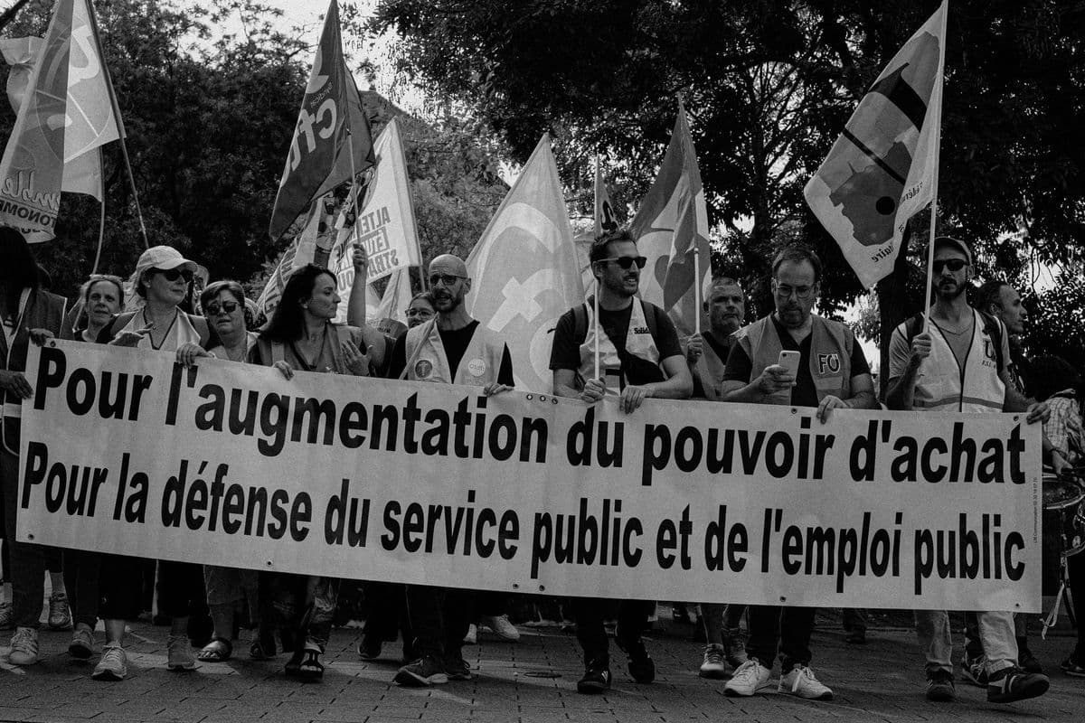 Manifestation Fonction Publique - Strasbourg 40 — photo d'événement à Strasbourg