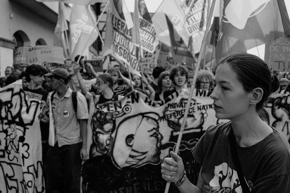 Manifestation Fonction Publique - Strasbourg 45 — photo d'événement à Strasbourg