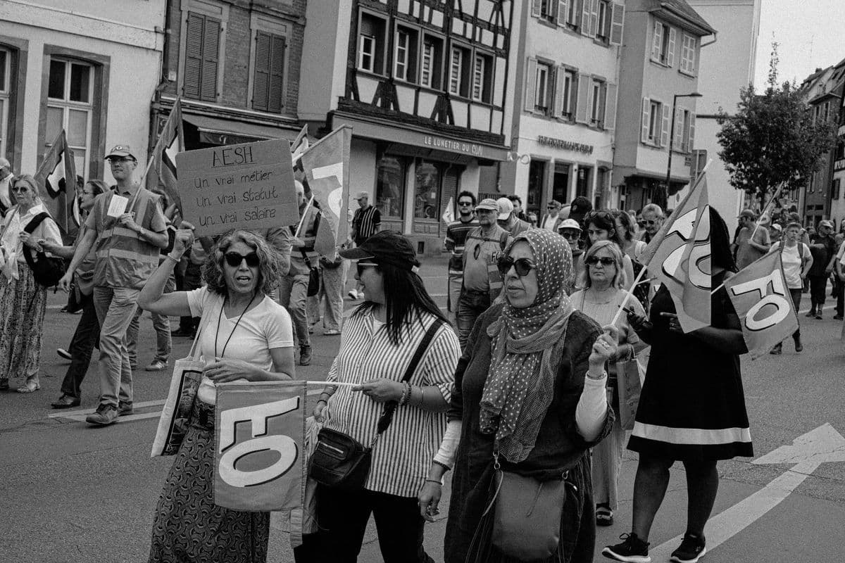 Manifestation Fonction Publique - Strasbourg 58 — photo d'événement à Strasbourg