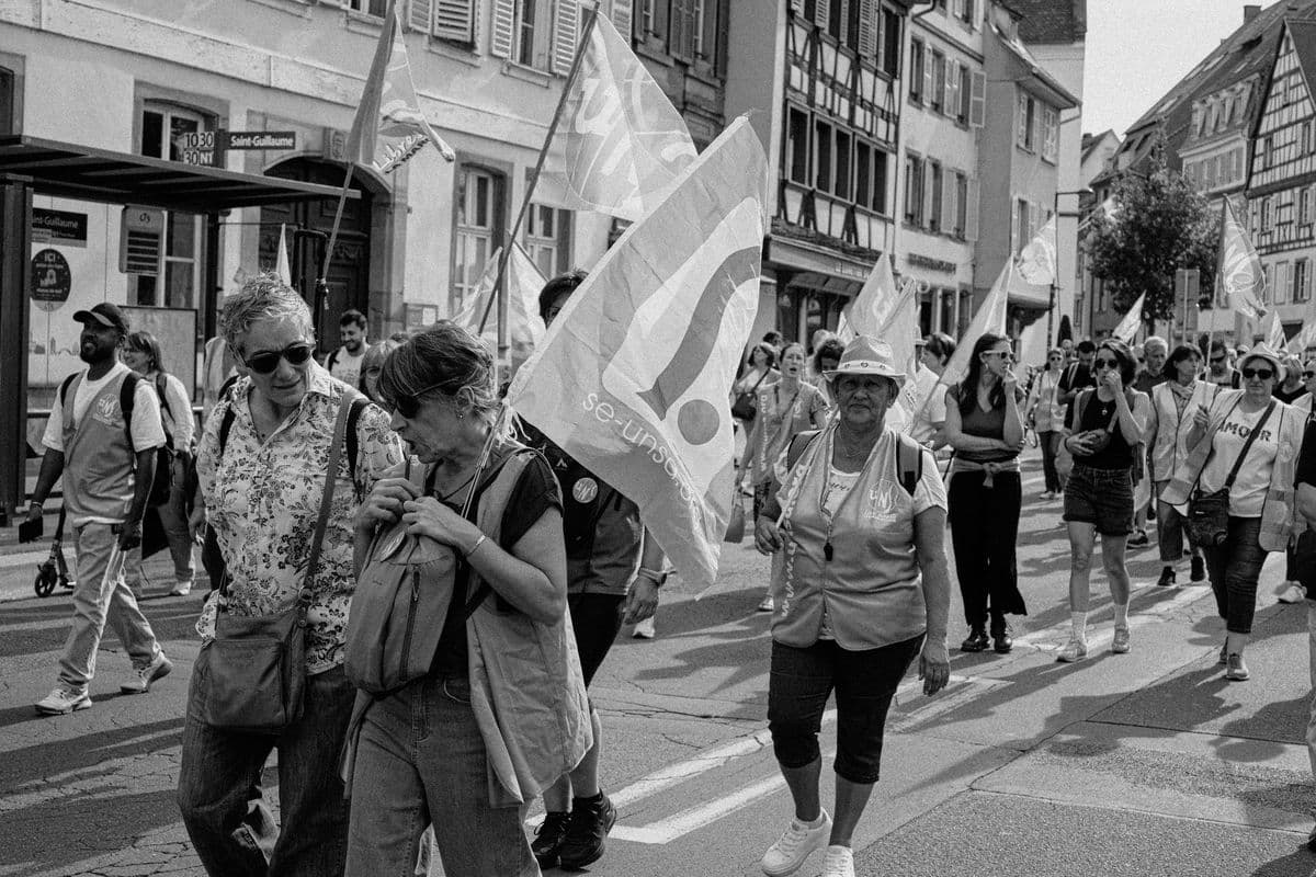 Manifestation Fonction Publique - Strasbourg 61 — photo d'événement à Strasbourg