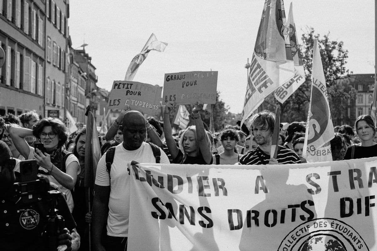 Manifestation Fonction Publique - Strasbourg 65 — photo d'événement à Strasbourg