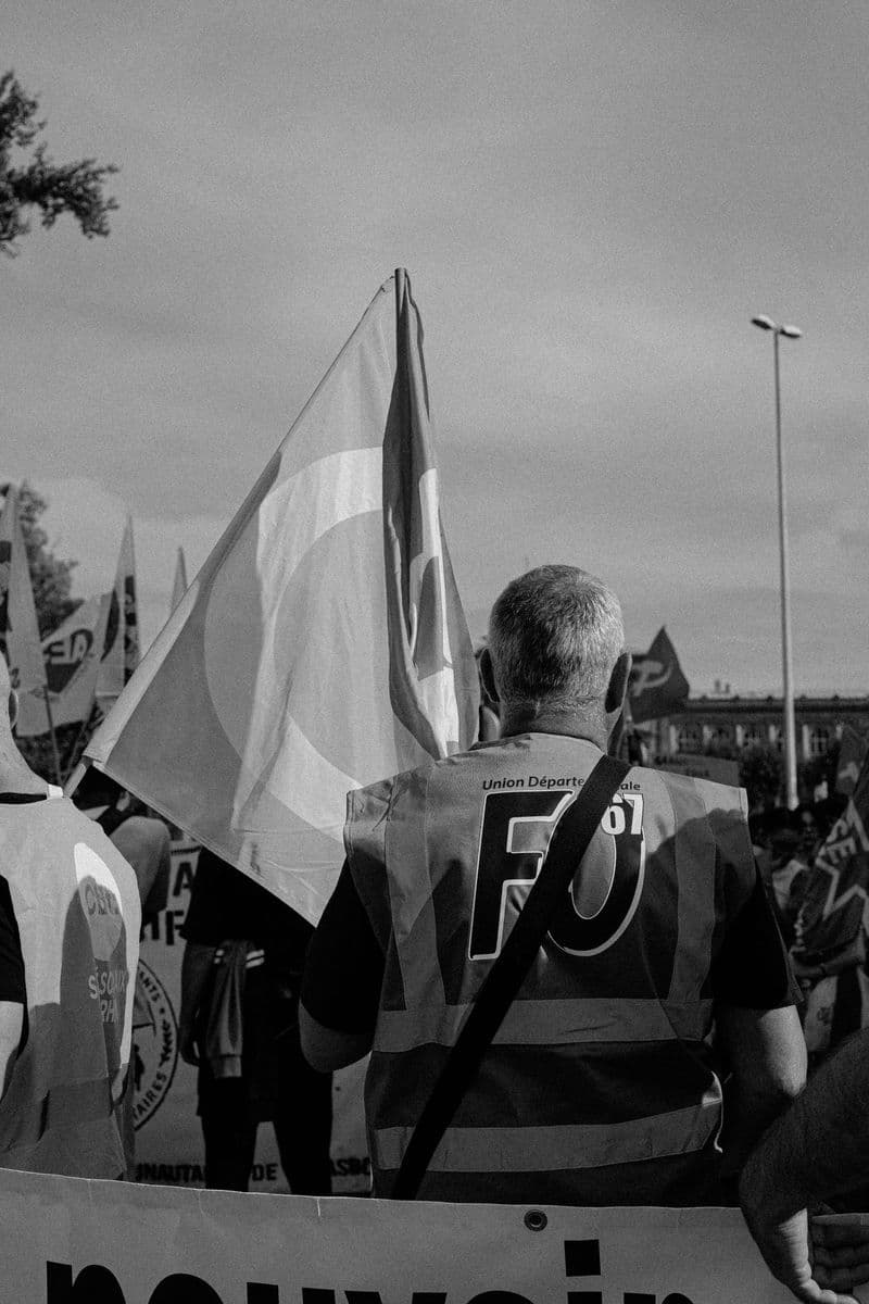 Manifestation Fonction Publique - Strasbourg 73 — photo d'événement à Strasbourg