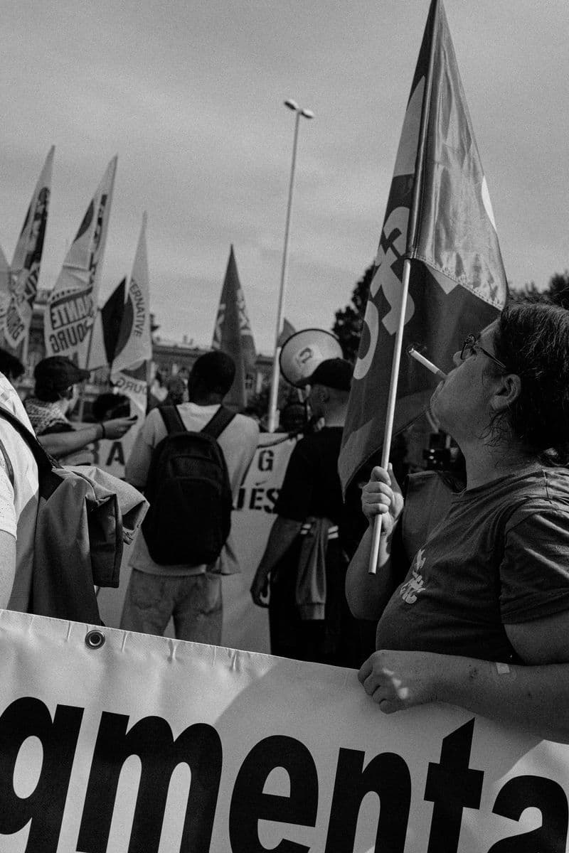 Manifestation Fonction Publique - Strasbourg 74 — photo d'événement à Strasbourg