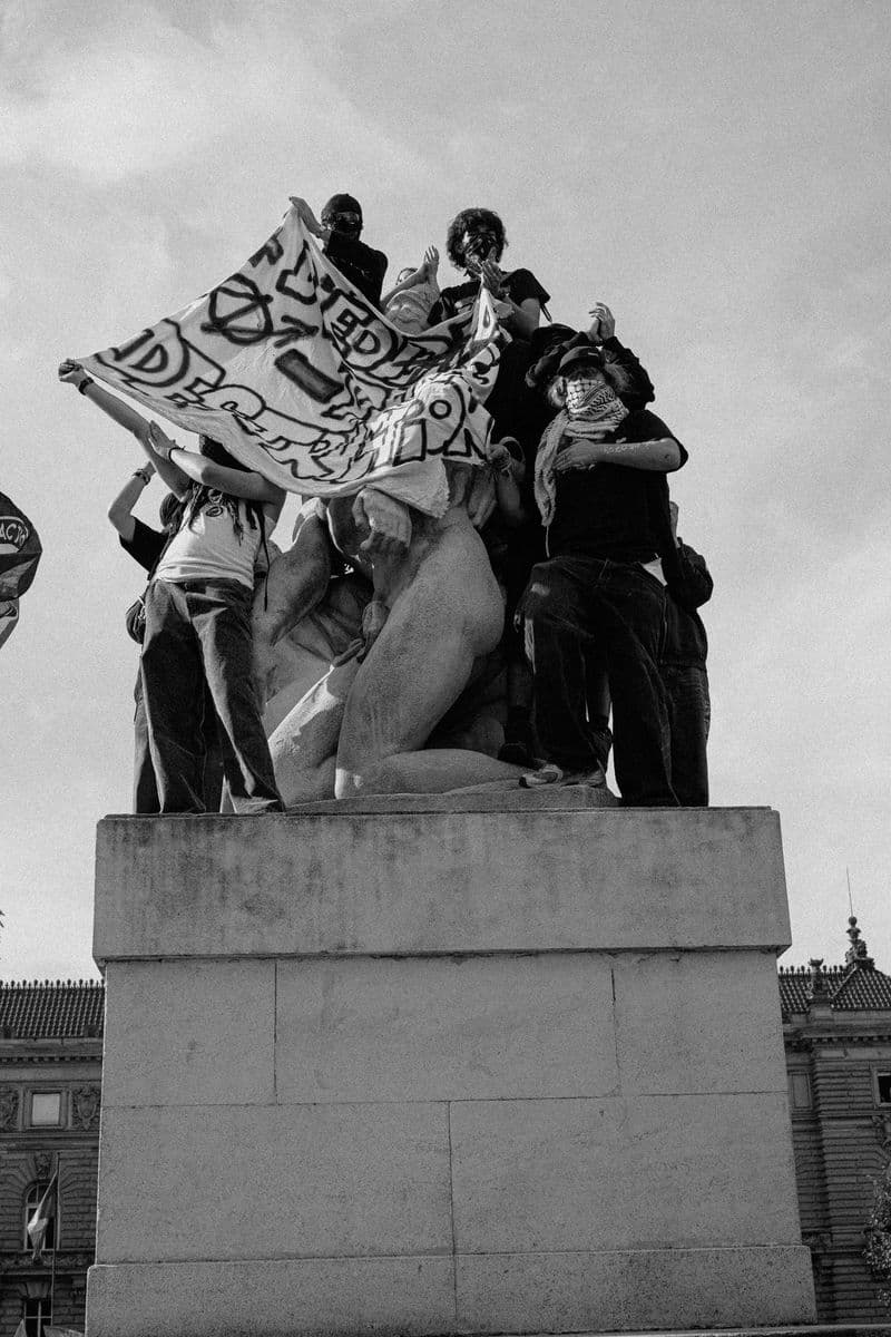 Manifestation Fonction Publique - Strasbourg 87 — photo d'événement à Strasbourg