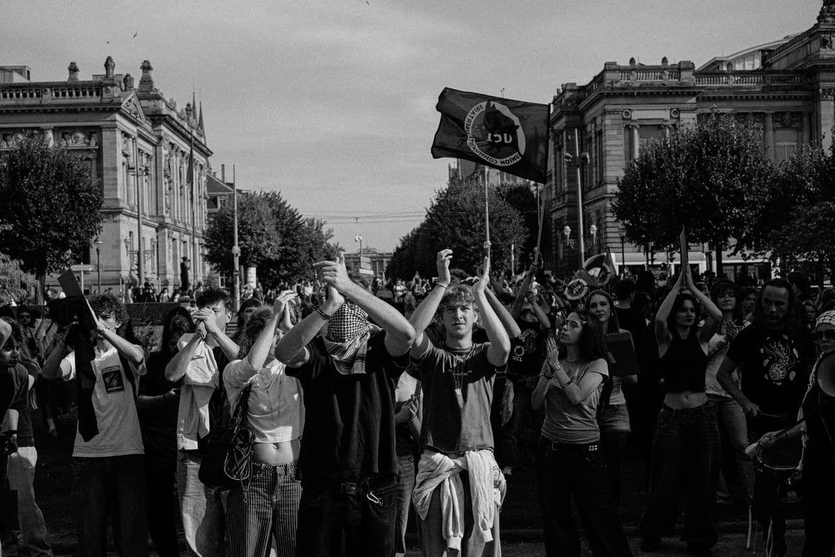 Manifestation Fonction Publique - Strasbourg 91 — photo d'événement à Strasbourg
