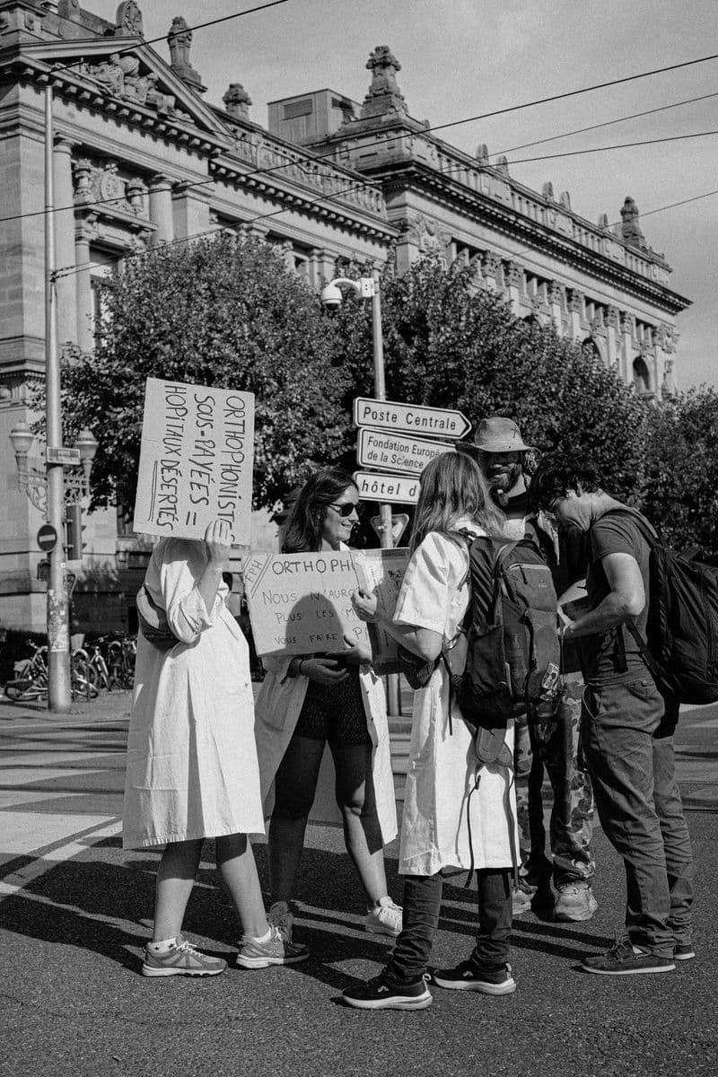 Manifestation Fonction Publique - Strasbourg 129 — photo d'événement à Strasbourg
